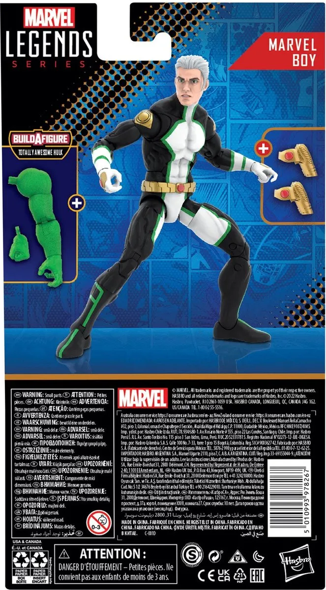 Marvel Legends Marvel Boy BAF Totally Awesome Hulk 15cm Actiefiguur F36835X0