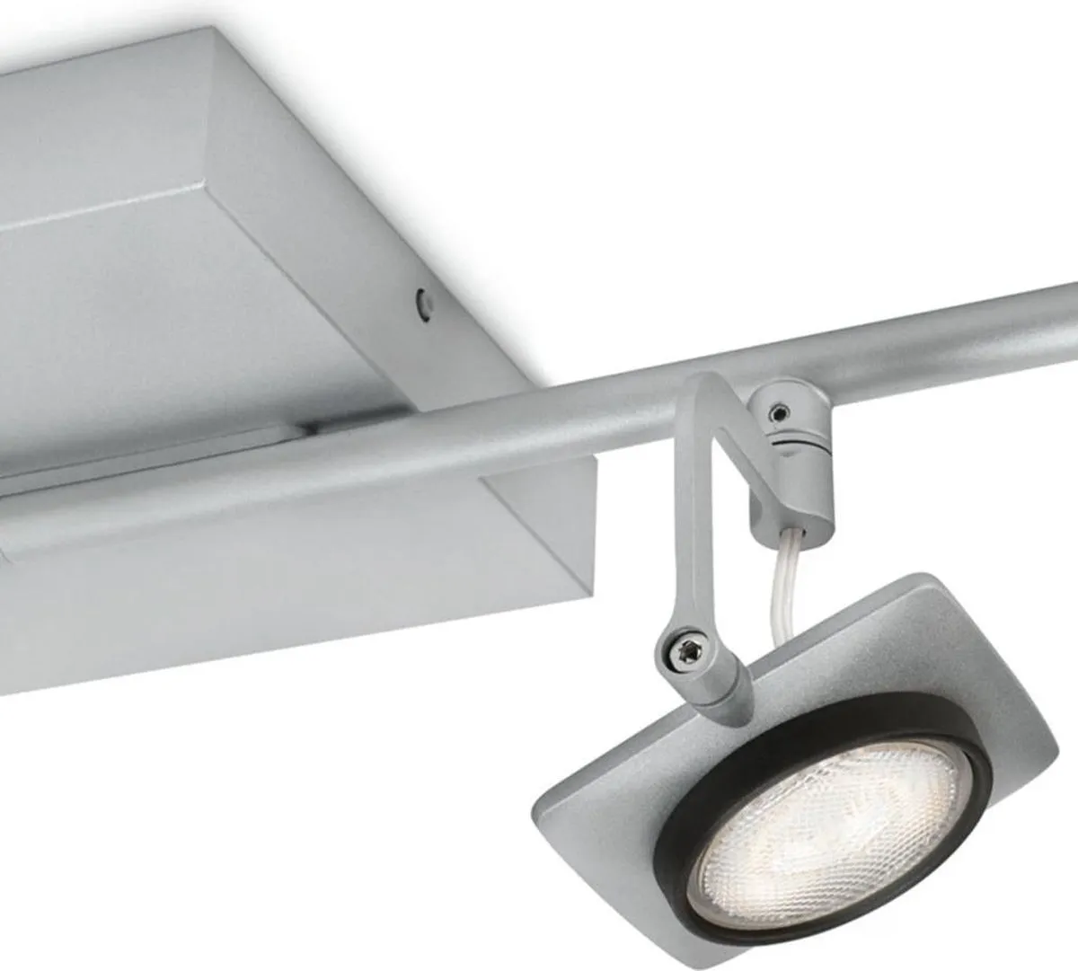 Philips myLiving Millennium Opbouwspot 4 Lichtpunten - Aluminium - 2000lm