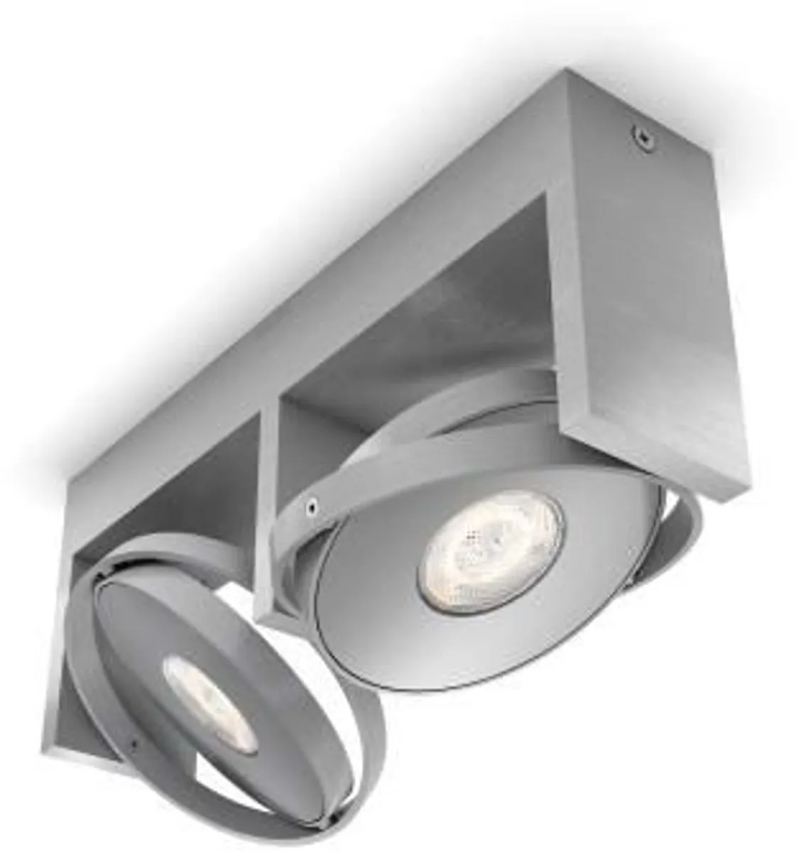 Philips myLiving Millennium Opbouwspot 4 Lichtpunten - Aluminium - 2000lm