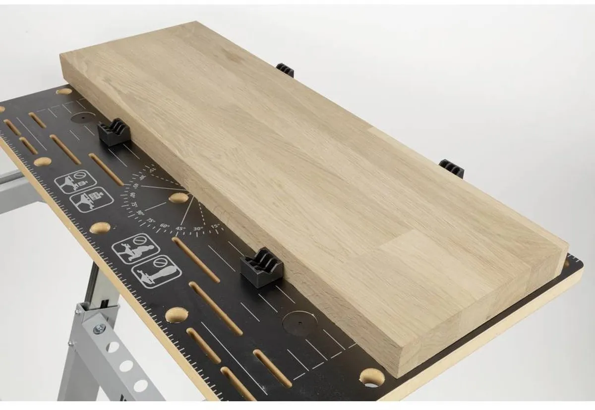 Wolfcraft 6172000 Werktafelklemmen - 4 Stuks