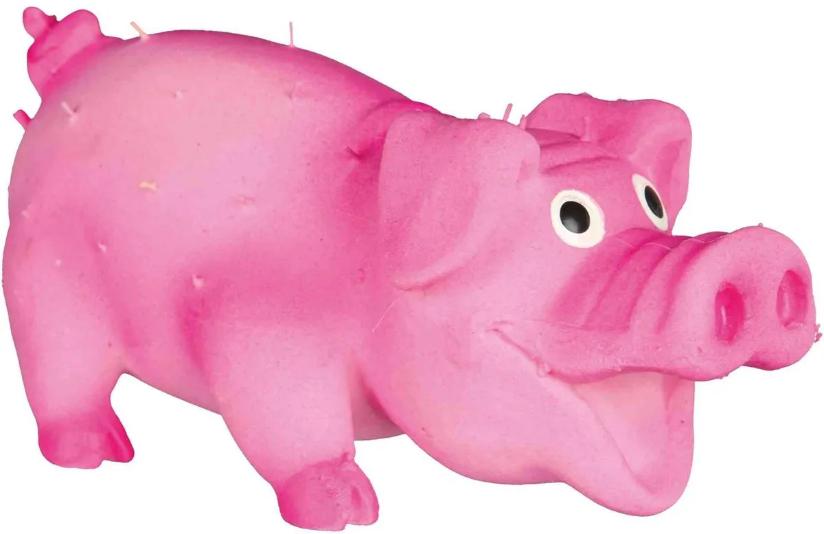 Trixie Stekelvarken Latex/Polyestervlies 10cm - Grijs - afbeelding 2 van 4