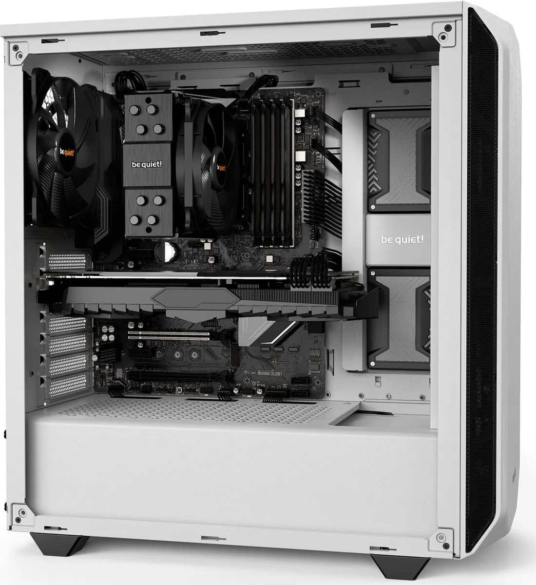 be quiet! Pure Base 500 Wit