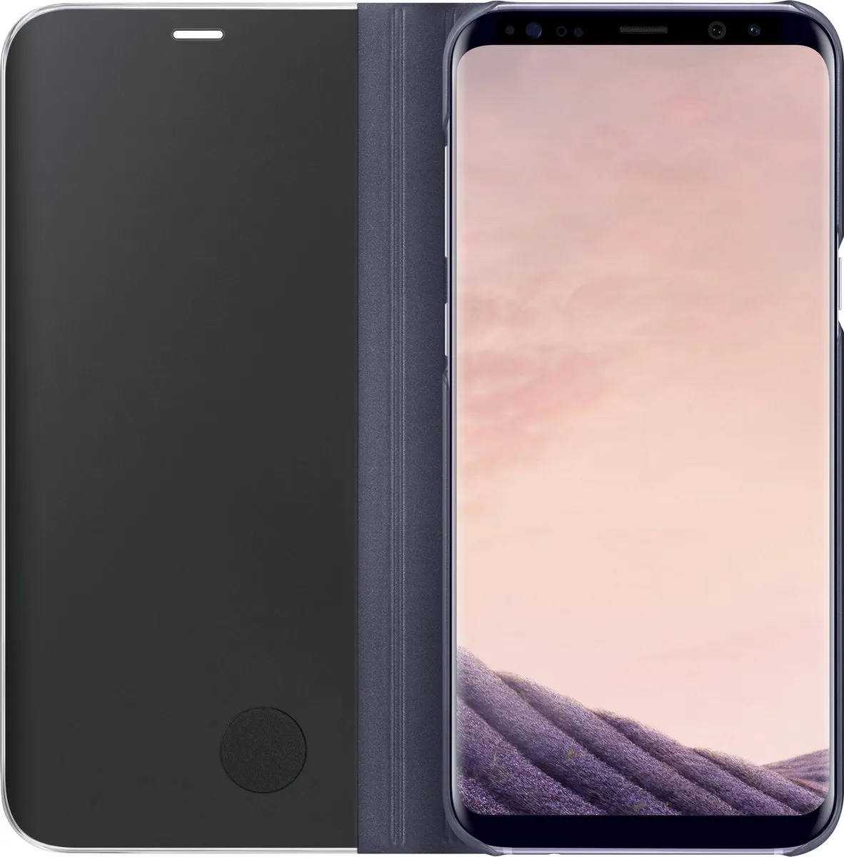 Samsung Clear View Standing Cover G955 - Paars - X-EF-ZG955CVEGWW