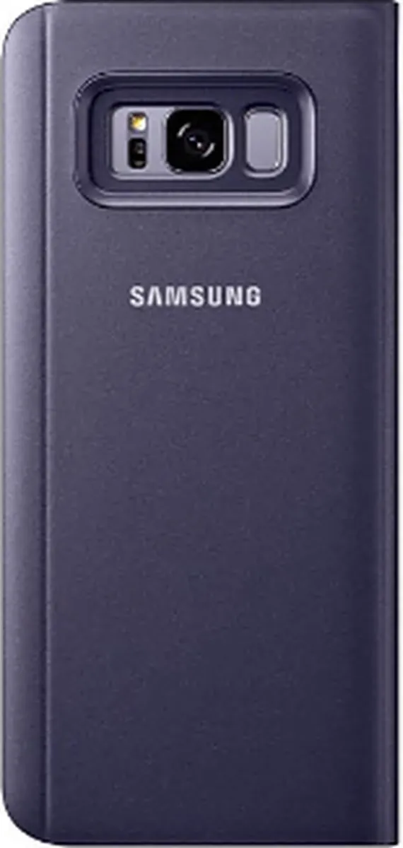 Samsung Clear View Standing Cover G955 - Paars - X-EF-ZG955CVEGWW - afbeelding 6 van 6