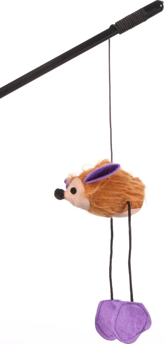 Flamingo Kattenspeeltje Hengel Egel met geluid