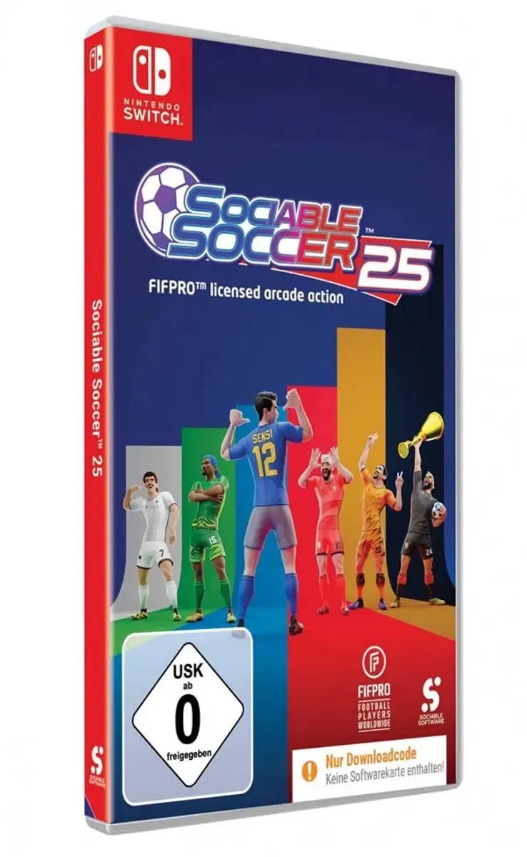 Nintendo Switch Sociable Soccer 25 - Veelkleurig
