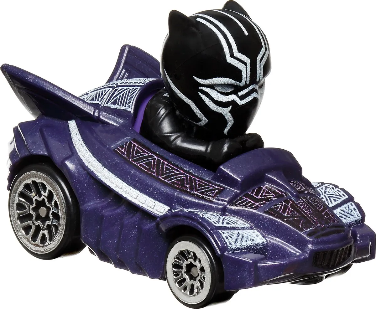 Hot Wheels Racerverse Black Panther HKB97 Racewagen - Zwart/Violet