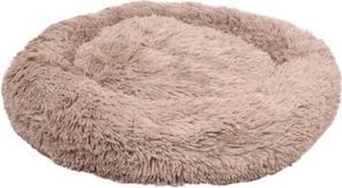 Flamingo Mand Krems Rond Licht Bruin 90cm