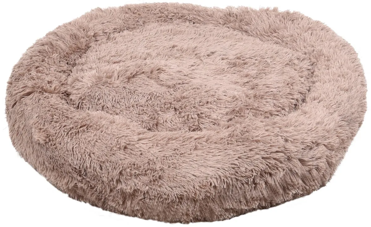 Flamingo Mand Krems Rond Licht Bruin 90cm