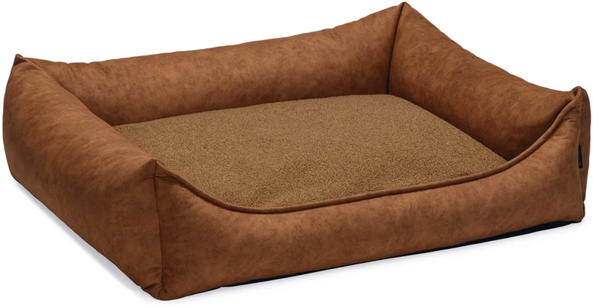 Beeztees Lua Orthopedische Hondenmand - 100x80x27cm - Cognac