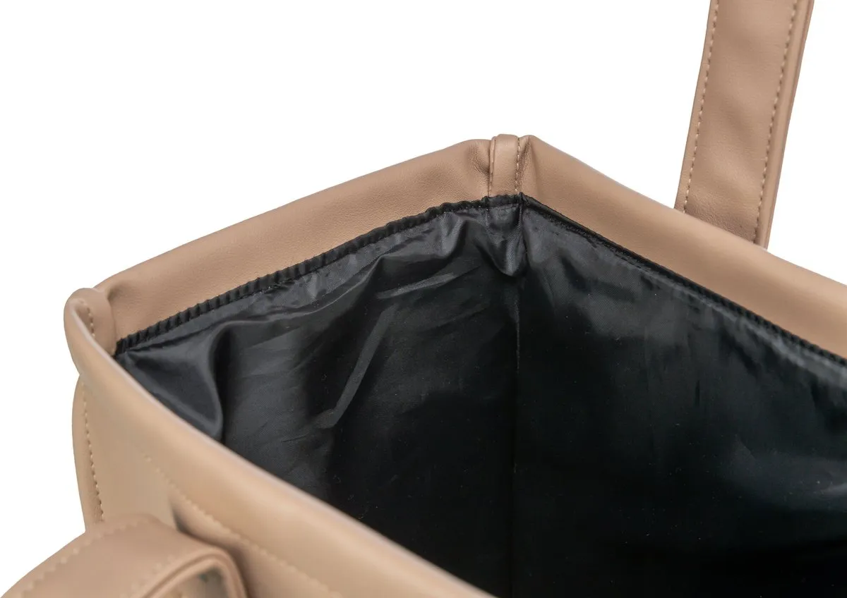 Trixie Hondentas Citystyle Kunstleer - 40x20x30cm - Cappuccino
