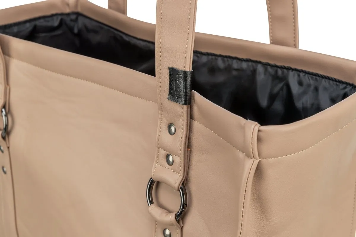 Trixie Hondentas Citystyle Kunstleer - 40x20x30cm - Cappuccino
