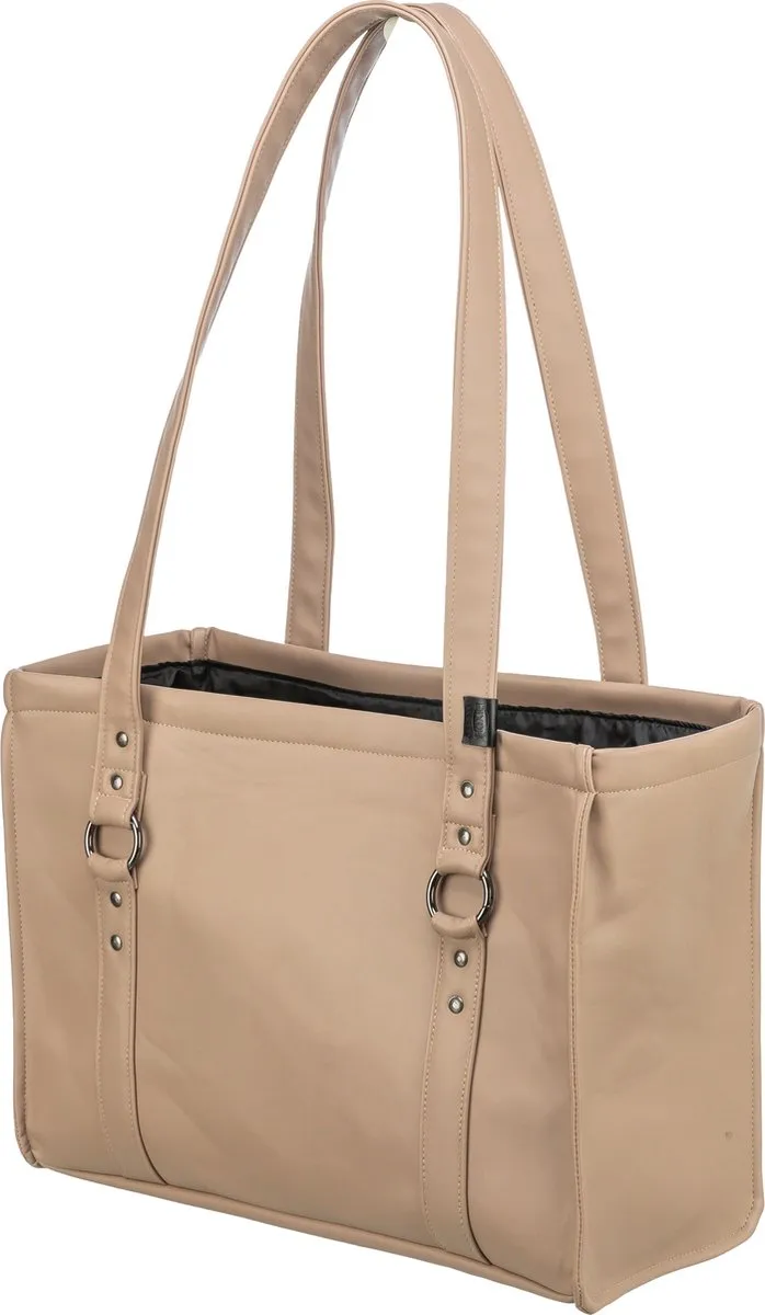 Trixie Hondentas Citystyle Kunstleer - 40x20x30cm - Cappuccino