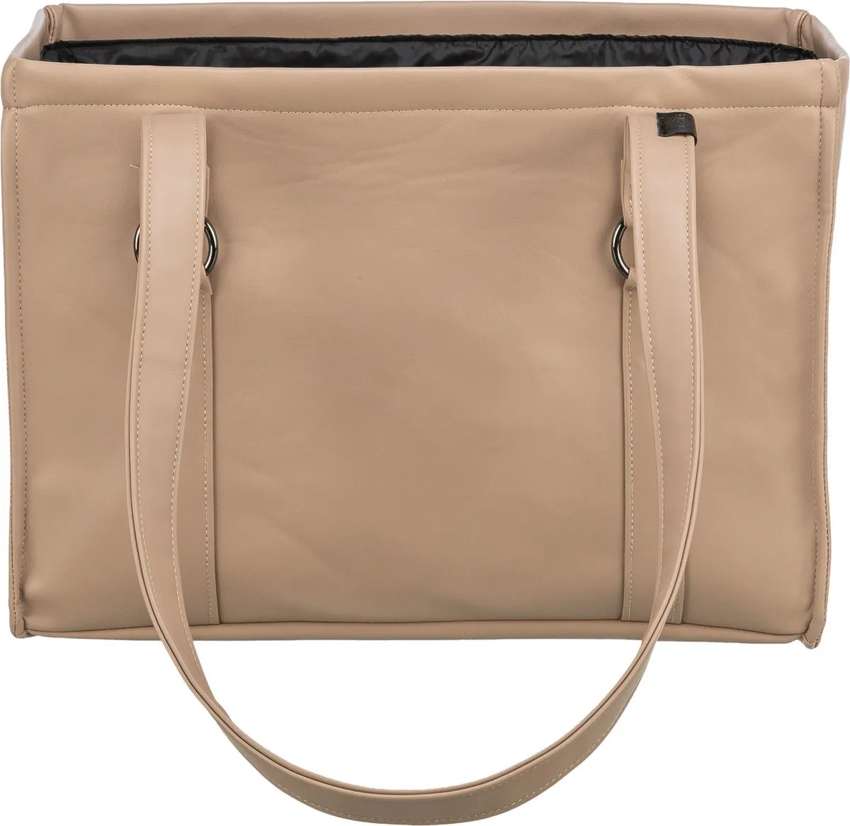 Trixie Hondentas Citystyle Kunstleer - 40x20x30cm - Cappuccino - afbeelding 6 van 6