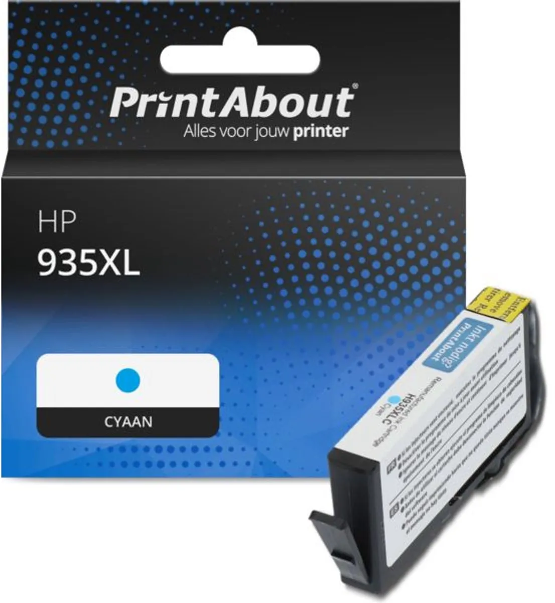 PrintAbout Inktcartridge 935XL Cyaan C2P24AE