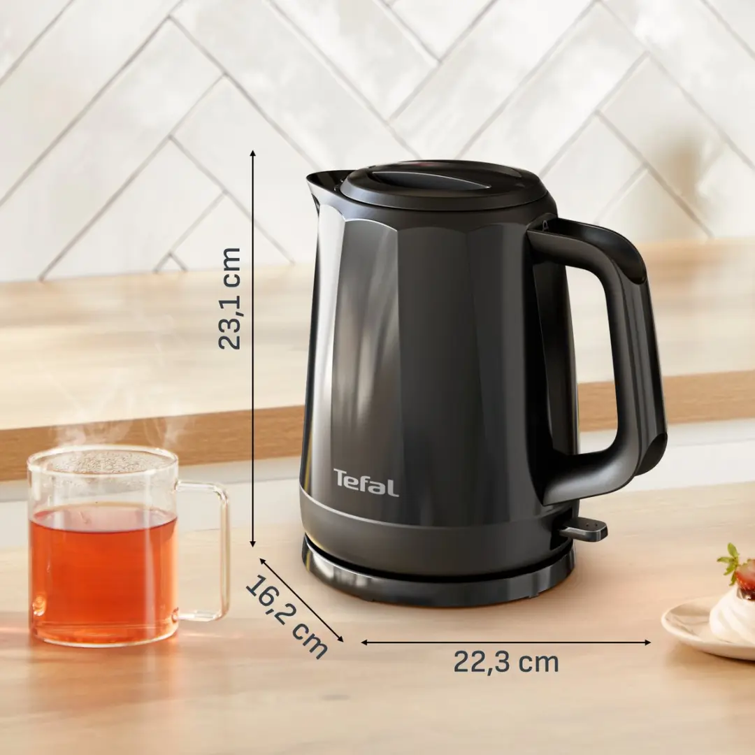 Tefal Express KO1E08 Waterkoker 1.7L - 2400W - Zwart - afbeelding 5 van 6