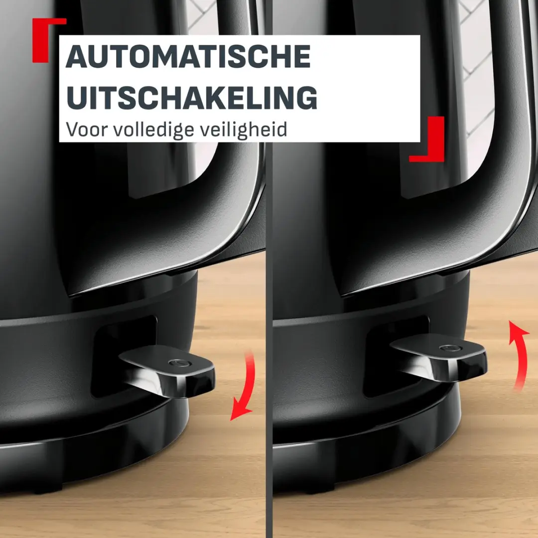Tefal Express KO1E08 Waterkoker 1.7L - 2400W - Zwart - afbeelding 4 van 6