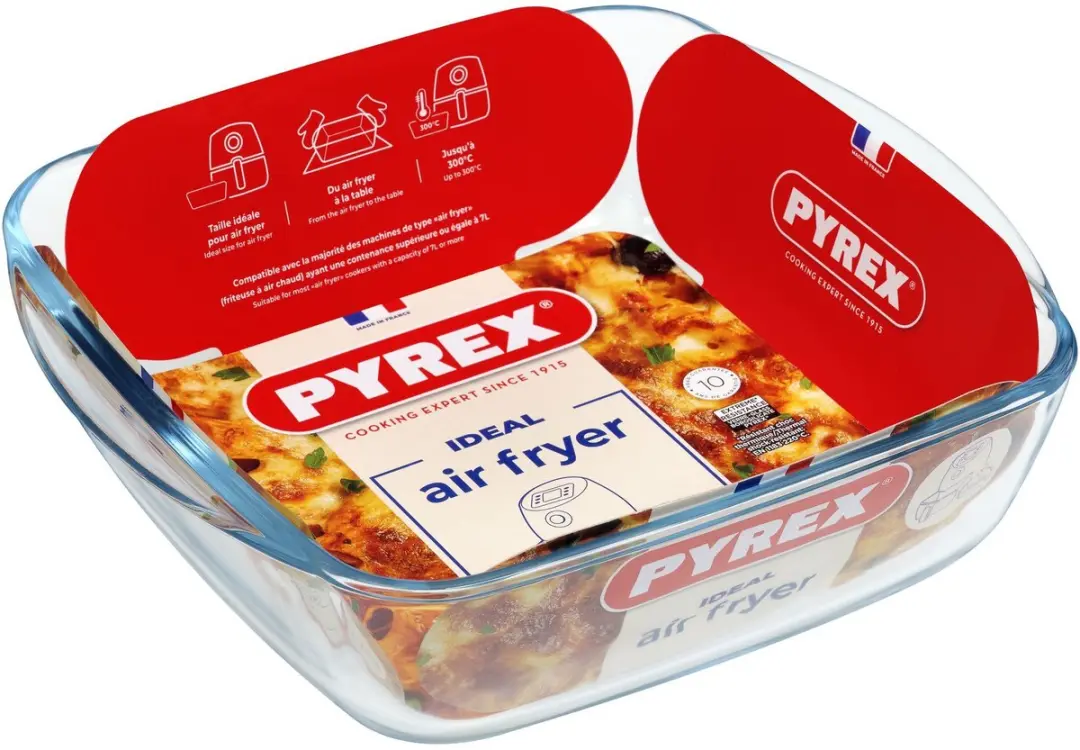 PYREX Airfryer Ovenschaal 2,2L - 25x22x7cm - afbeelding 5 van 6