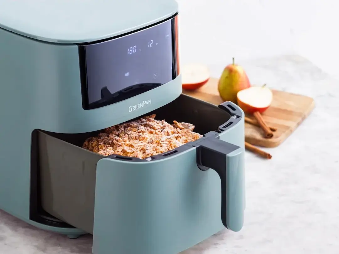 GreenPan Bistro XL Airfryer 7,2L - Smokey Blue - afbeelding 6 van 6