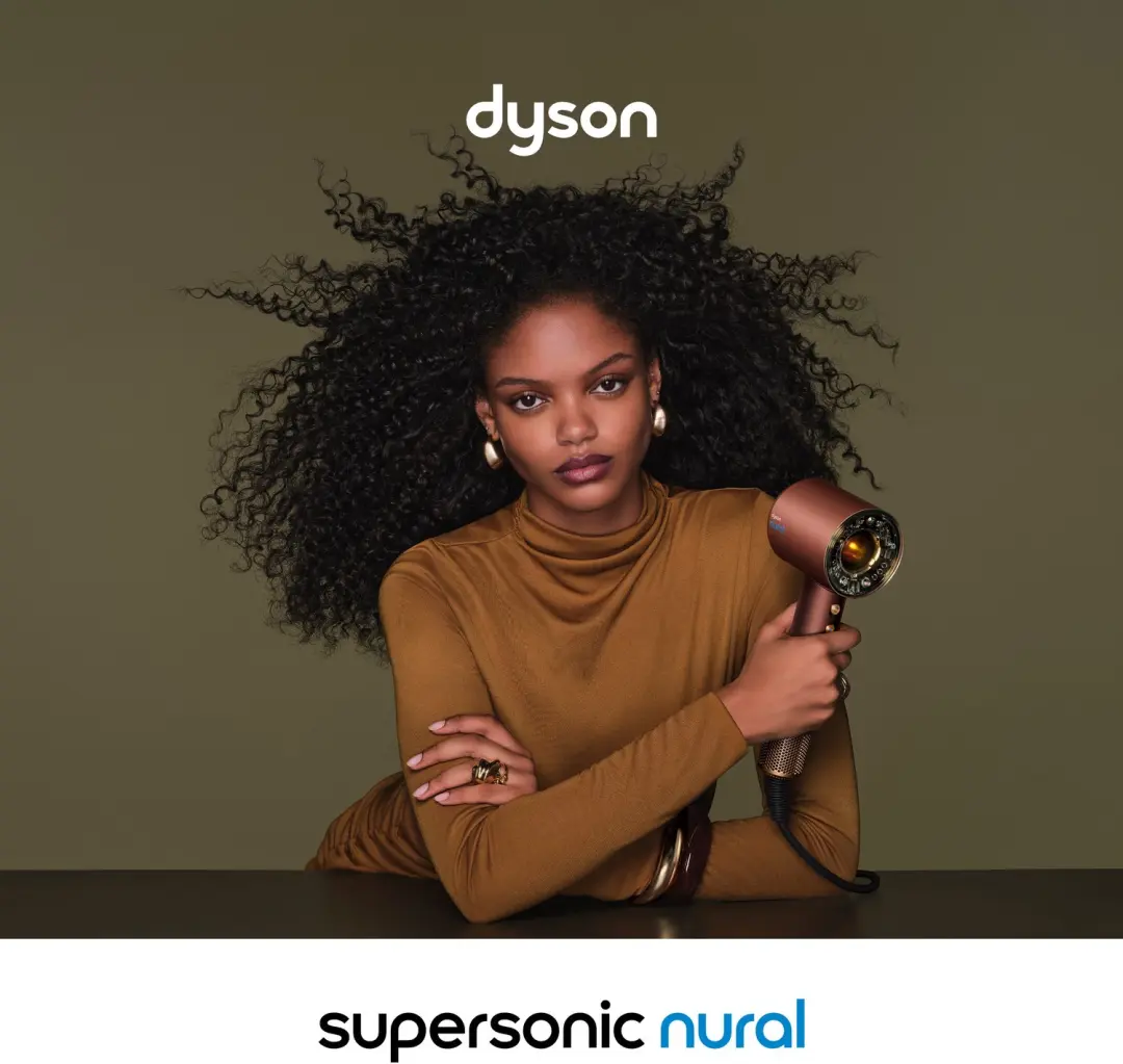 Dyson Supersonic Nural Haardroger - Koper/Pruim - afbeelding 4 van 6