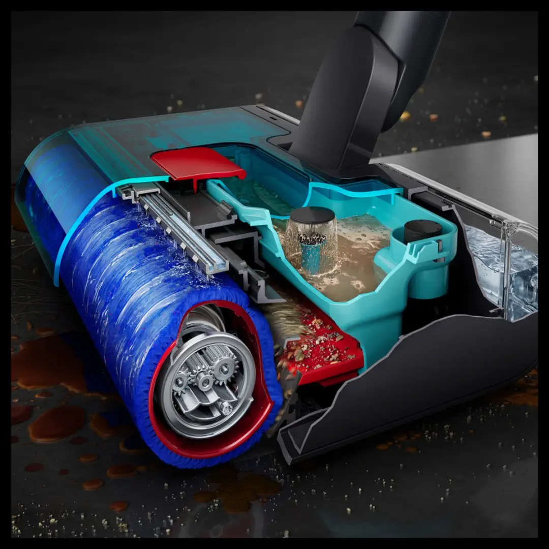 Dyson W1 PencilWash Stofzuiger Blauw Grijs - afbeelding 5 van 6