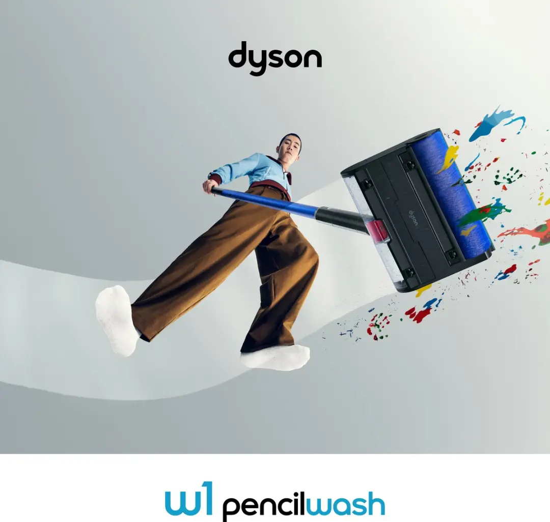 Dyson W1 PencilWash Stofzuiger Blauw Grijs - afbeelding 3 van 6