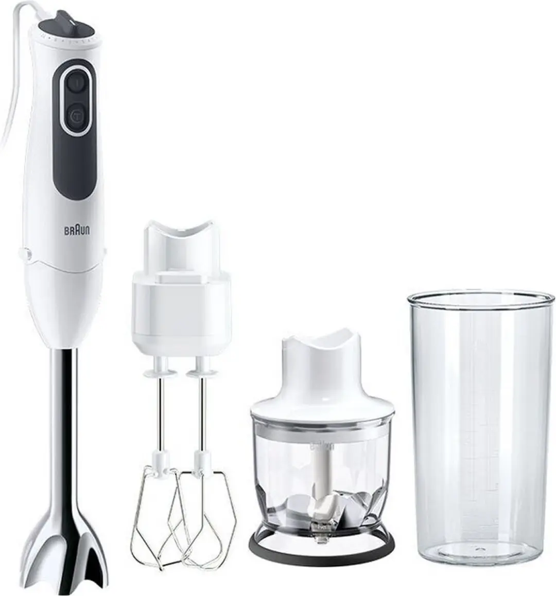 Braun MultiQuick 3 MQ3125B Staafmixer - 750W - Wit - afbeelding 3 van 3