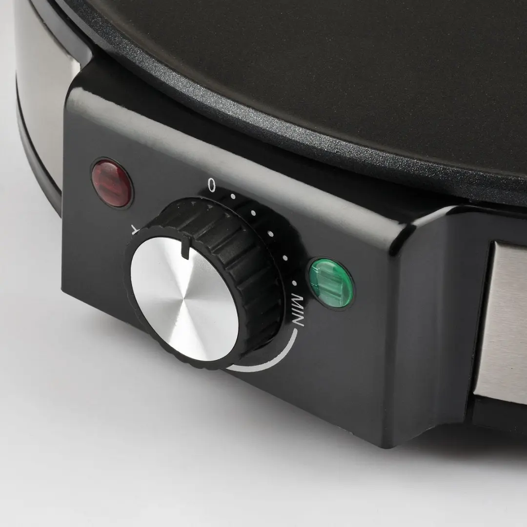 G3 Ferrari G10098 Crêpemaker 1200W - Zwart/Zilver - afbeelding 4 van 6