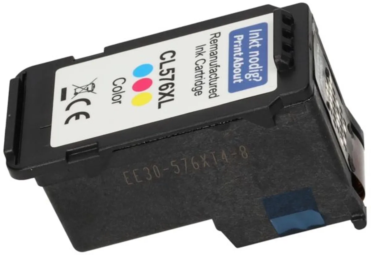 PrintAbout CL-576XL-PA Inktcartridge - 3-kleuren - 340 pagina's - Canon