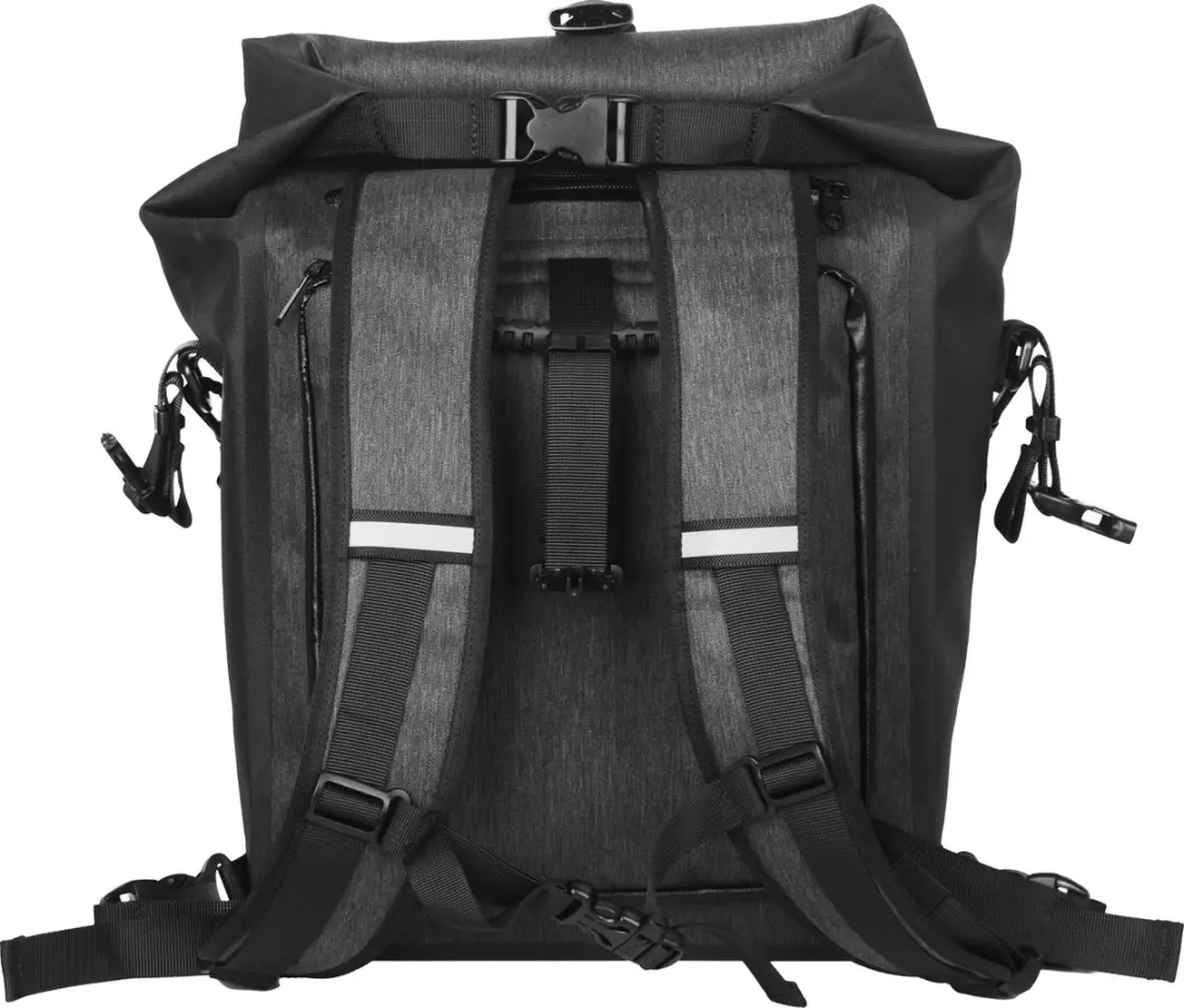 Willex Combi Rugzak/Fietstas 27L - Zwart - afbeelding 4 van 5