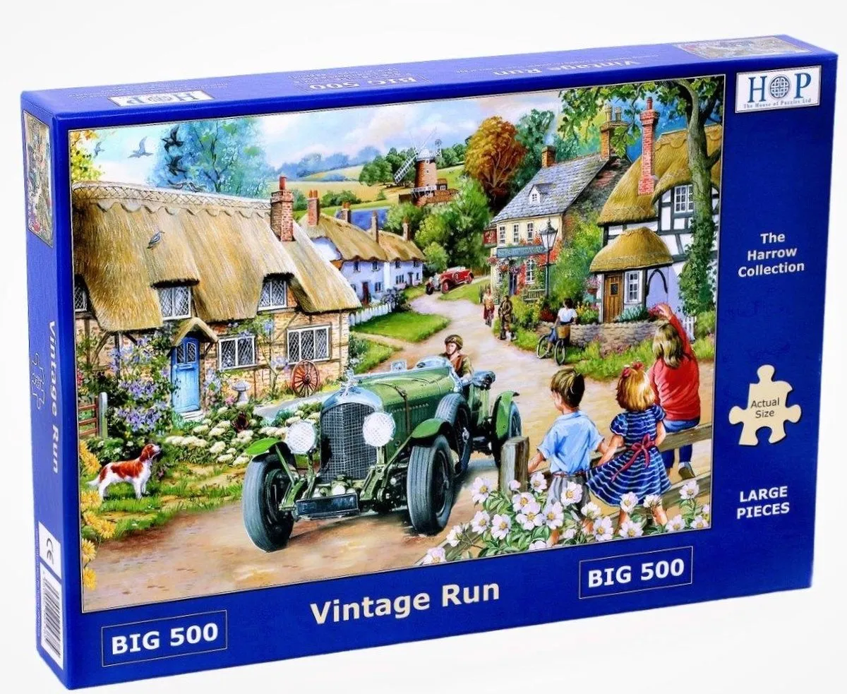 House Of Puzzles Vintage Run Legpuzzel 500 XL