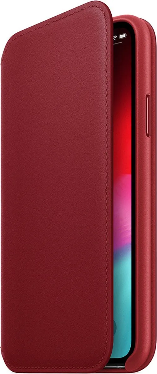 Apple Folio Hoesje iPhone X - MRQD2ZM/A - Rood