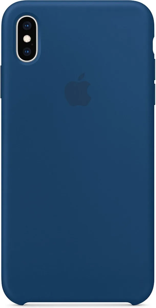 Apple iPhone XS Max Siliconen Hoes Blauw MTFE2ZM/A