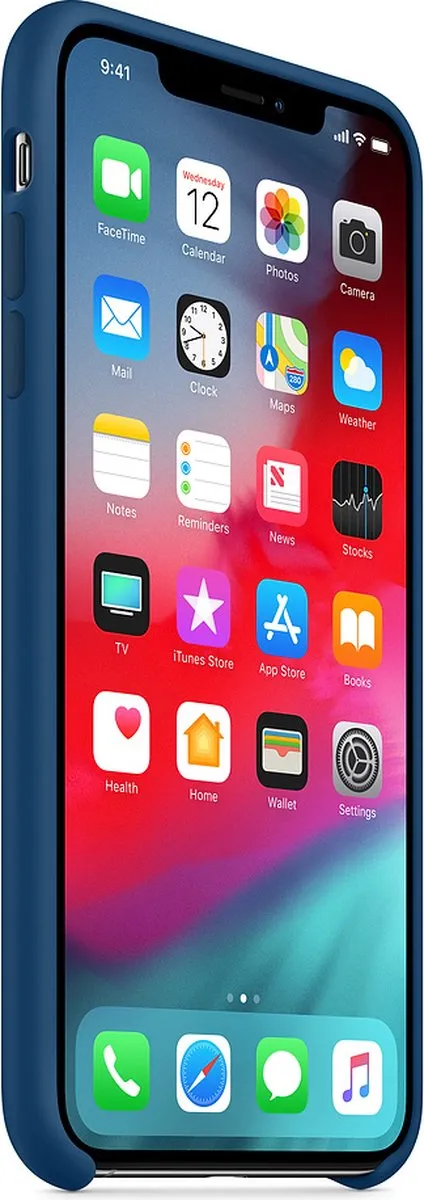 Apple iPhone XS Max Siliconen Hoes Blauw MTFE2ZM/A - afbeelding 6 van 6