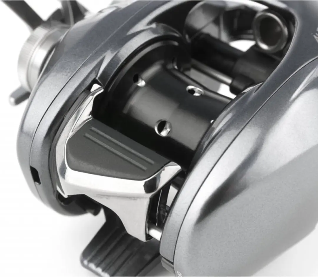 Shimano Aldebaran MGL 51 Linkshandig Baitcasting Reel - Grijs - afbeelding 4 van 6