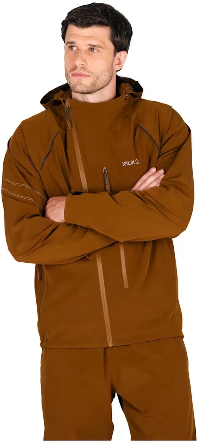 Knox Impass Motorfiets Regenjas - Bruin - afbeelding 6 van 6