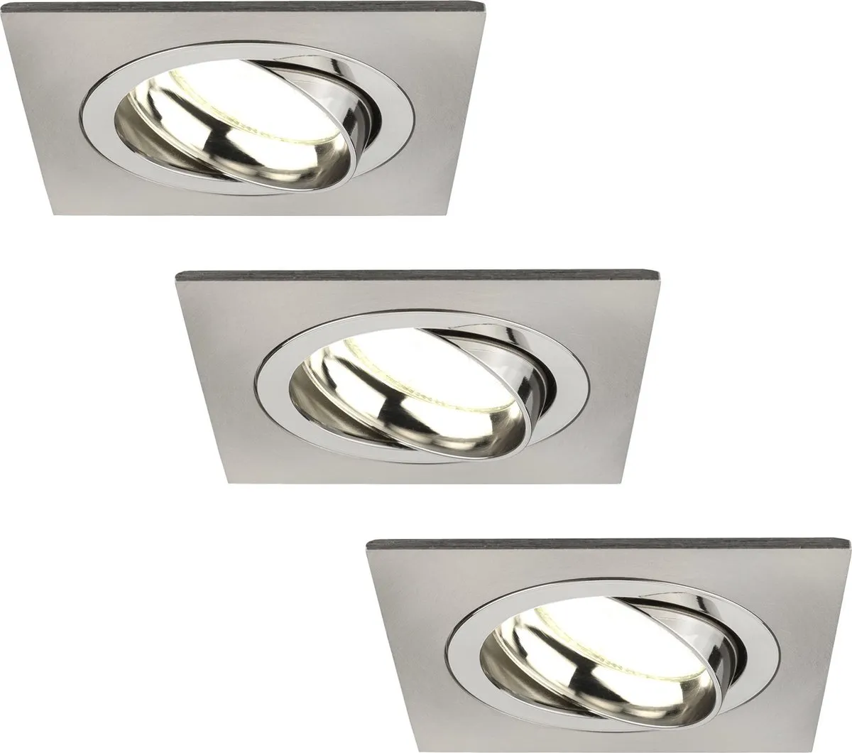 Ledvion Sevilla Inbouwspot 3x3W 4000K