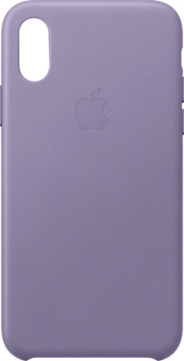 Apple iPhone Xs Leren Hoesje MVFR2ZM/A - Paars