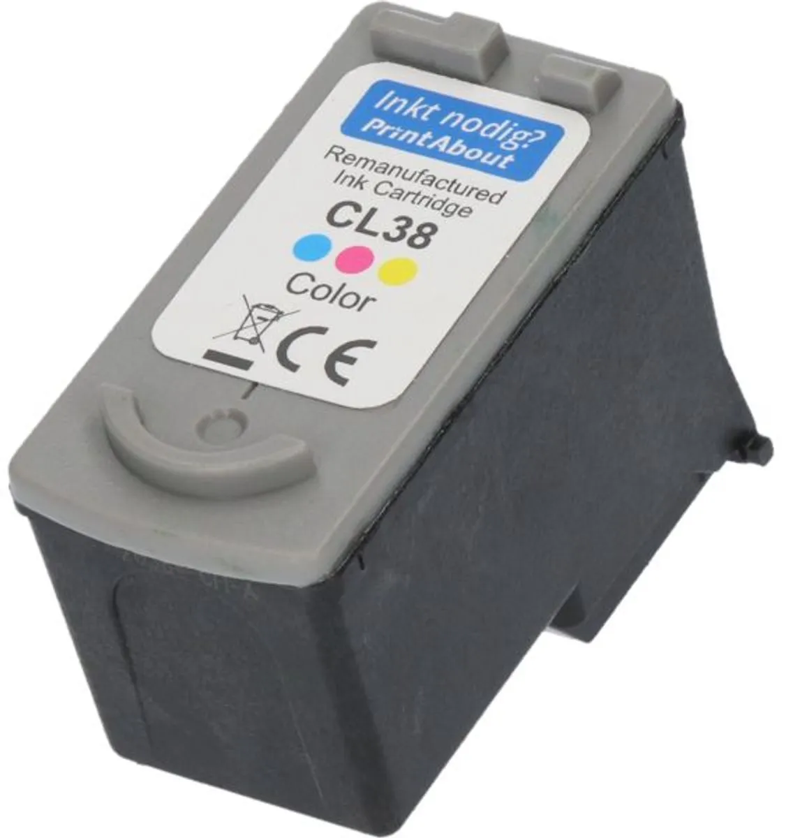 PrintAbout Canon CL-38-PA Inktcartridge 3-kleuren - 12ml