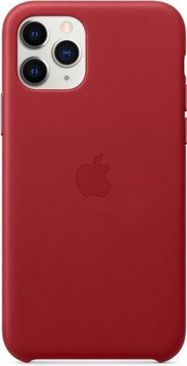 Apple iPhone 11 Pro Leren Hoesje - Rood MWYF2ZM/A