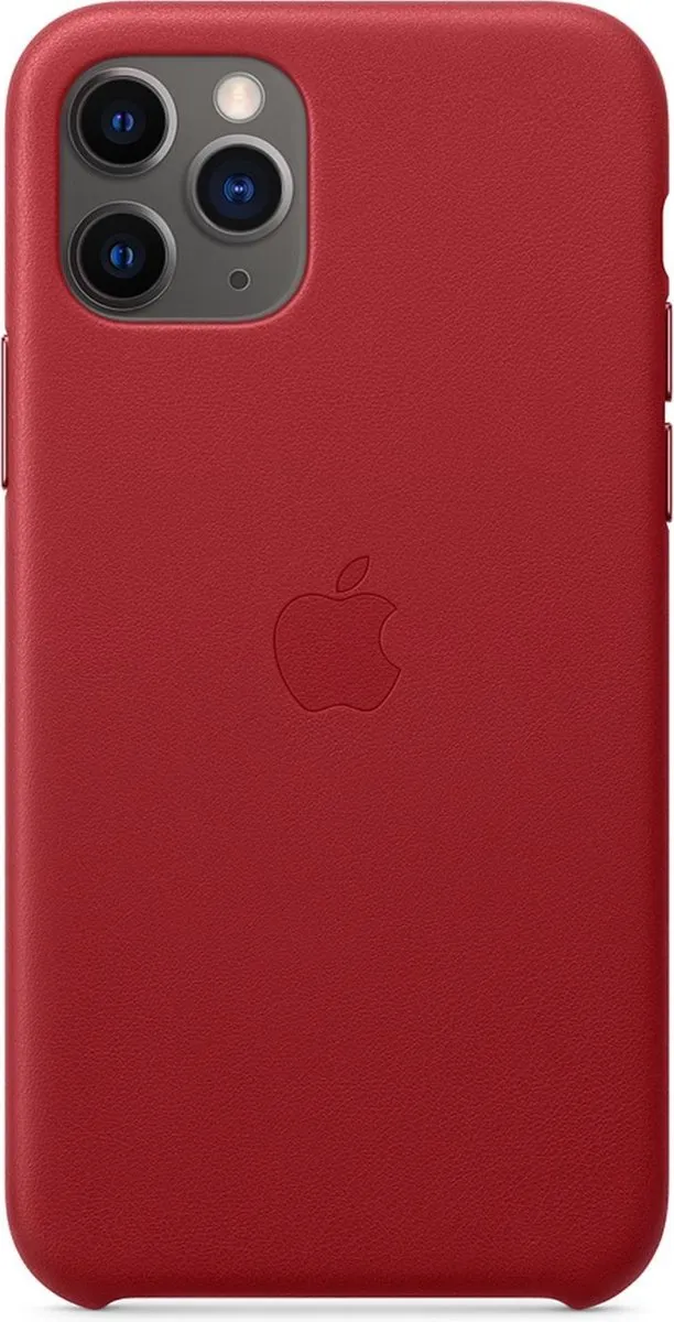 Apple iPhone 11 Pro Leren Hoesje - Rood MWYF2ZM/A - afbeelding 6 van 6