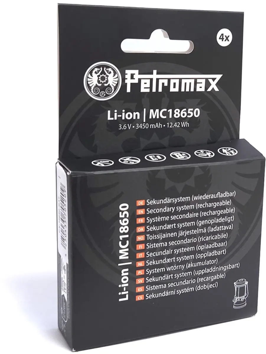 Petromax Li-ion 18650 Accu 3450mAh