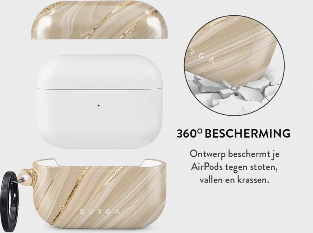 Burga Hardcase Apple AirPods Pro 2 Full Glam - afbeelding 2 van 6