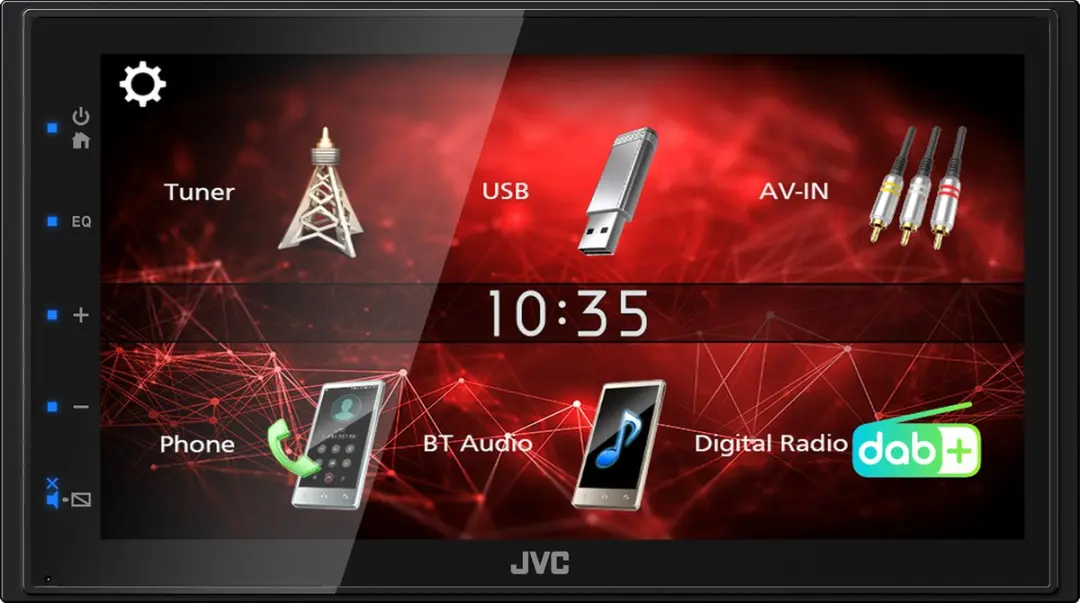 JVC KW-M27DBT 2-DIN Autoradio