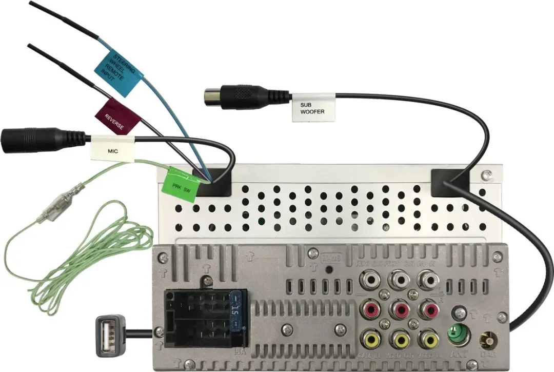 JVC KW-M27DBT 2-DIN Autoradio - Zwart - afbeelding 3 van 4