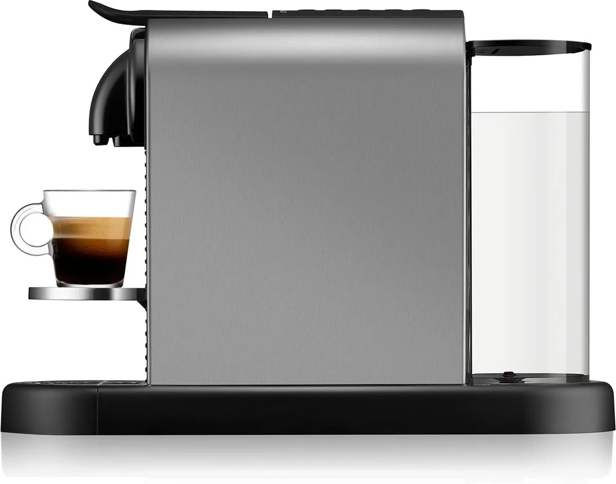 De'Longhi Nespresso CitiZ EN220.T Koffiecupmachine - Titanium