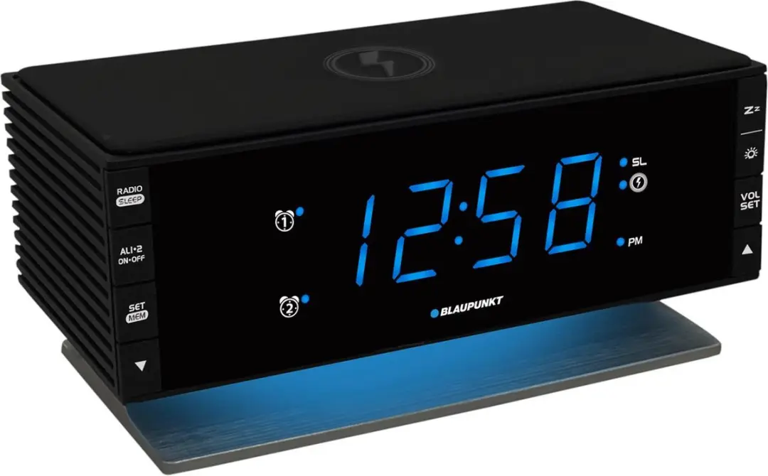 Blaupunkt CR55CHARGE Radioklok Digitaal - Zwart - afbeelding 2 van 3