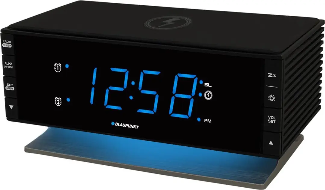 Blaupunkt CR55CHARGE Radioklok Digitaal - Zwart - afbeelding 3 van 3