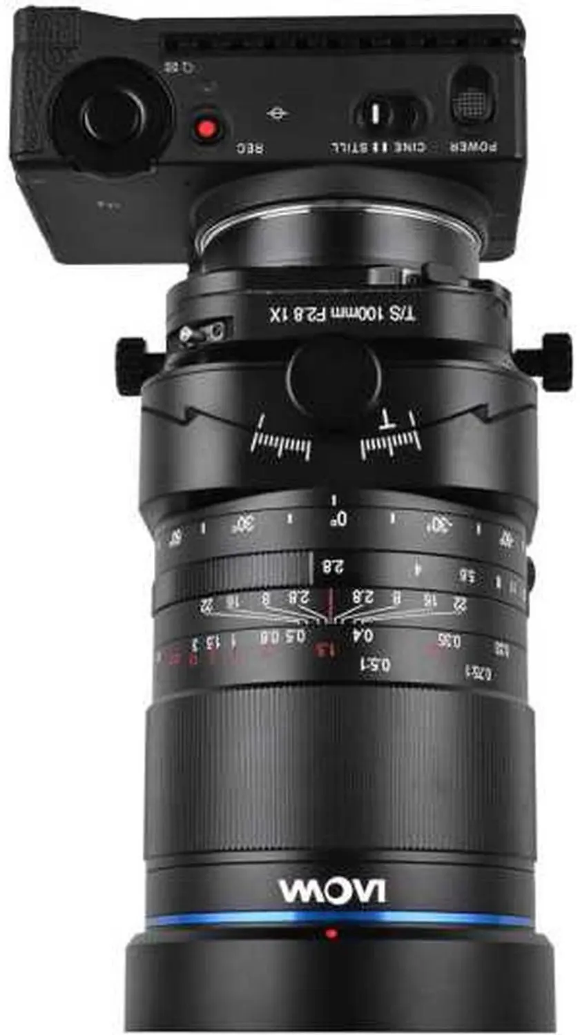 Laowa 100mm F2.8 Tilt-Shift 1X Macro L-Mount - Zwart - afbeelding 3 van 4