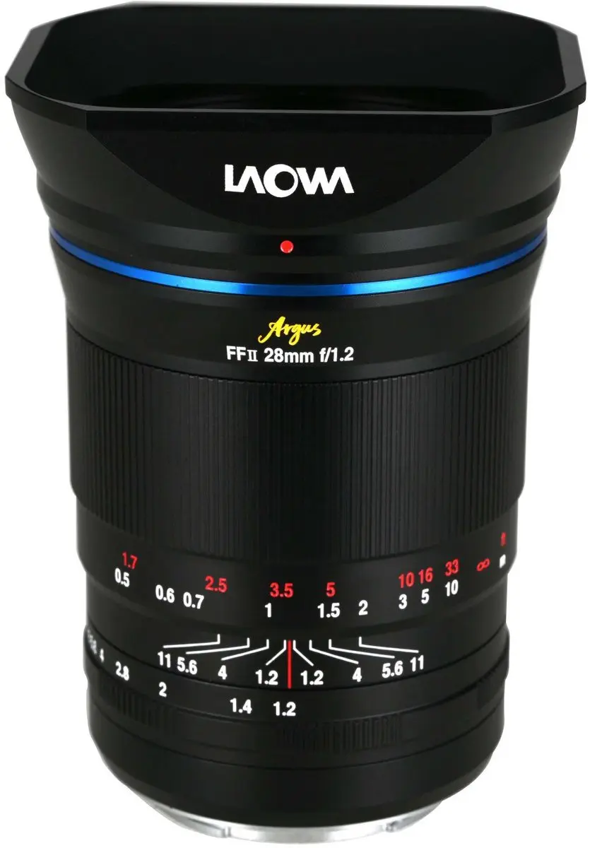 Laowa Argus 28mm F1.2 Objectief - Sony E - Zwart - afbeelding 4 van 4